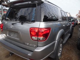2005 TOYOTA SEQUOIA LIMITED SILVER 4.7L AT 4WD Z18006